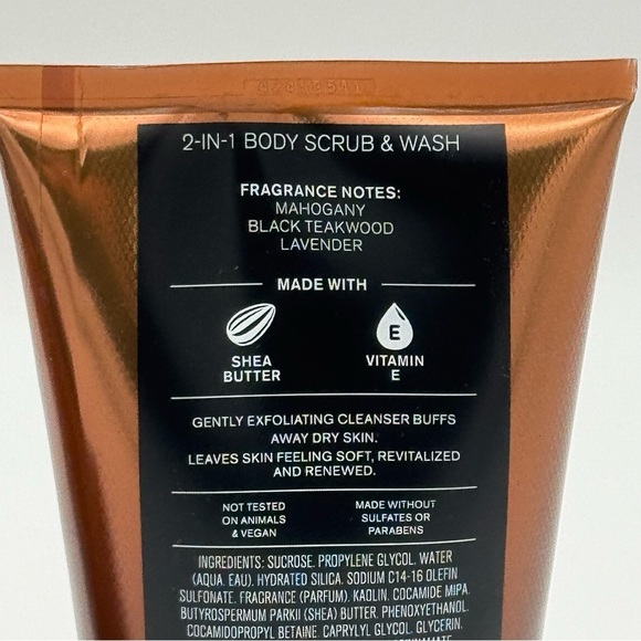 Bath & Body Works Mahogany Teakwood Men’s Body Care Gift Set NWT - Picture 4 of 4